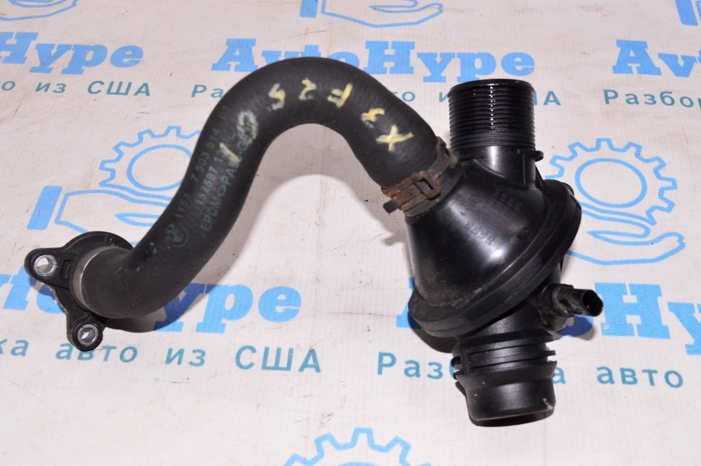 Патрубок охлаждения четвертый BMW X3 F25 11-17 2.0T