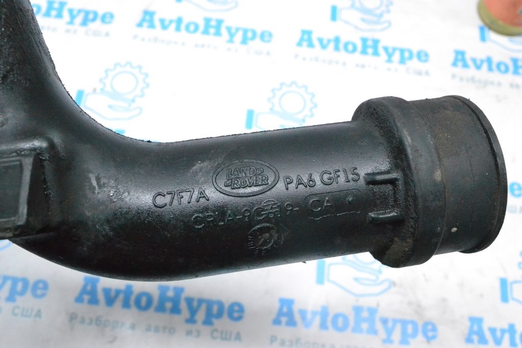 Патрубок воздушный левой турбины Land Rover Range Rover L405 13-17 (01) — фото 3