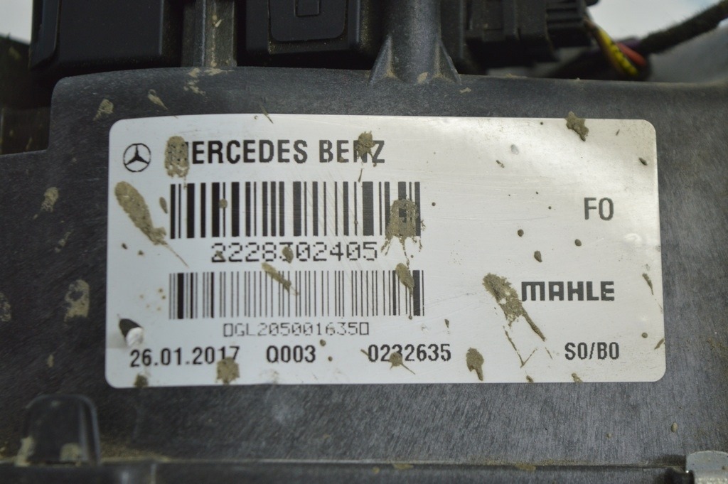 Печка задняя в сборе Mercedes W222 14-22 (01) — фото 3