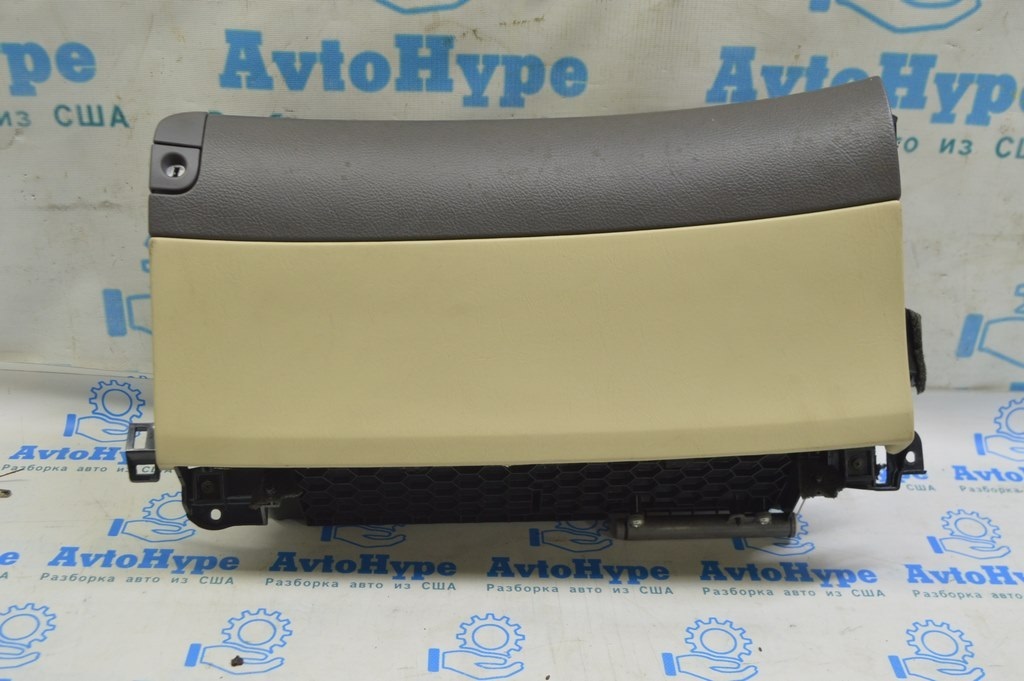 Перчаточный ящик, бардачок Lexus GS300 GS350 GS430 GS450h 06-09 коричн с беж под навигац (01)д