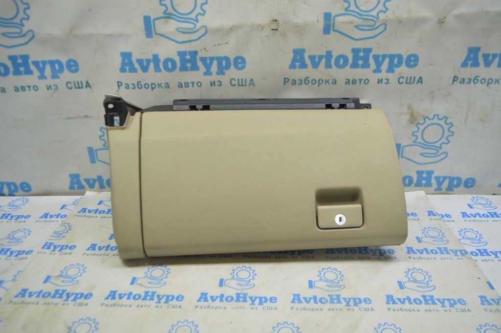 Перчаточный ящик, бардачок Lexus RX300 RX330 RX350 RX400h 04-09 кожа, беж