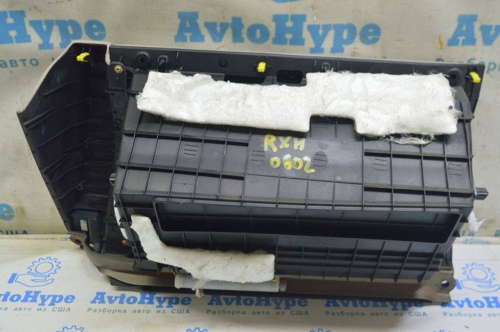 Перчаточный ящик, бардачок Lexus RX300 RX330 RX350 RX400h 04-09 кожа, серый — фото 2