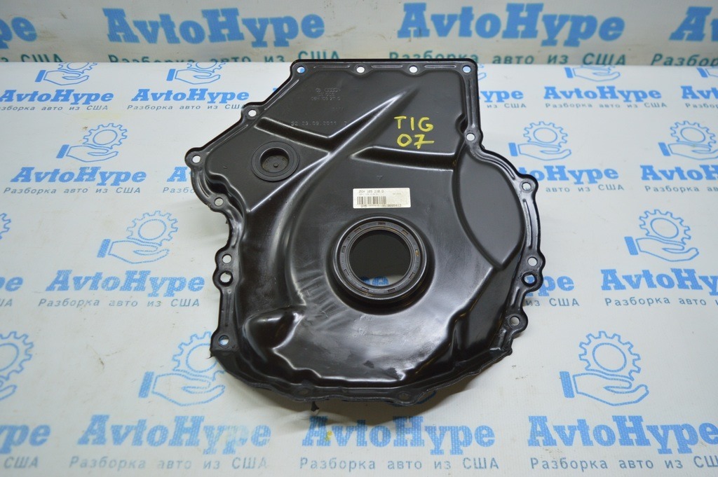 Передняя крышка двигателя VW Tiguan 09-17 2.0 TSi (07)