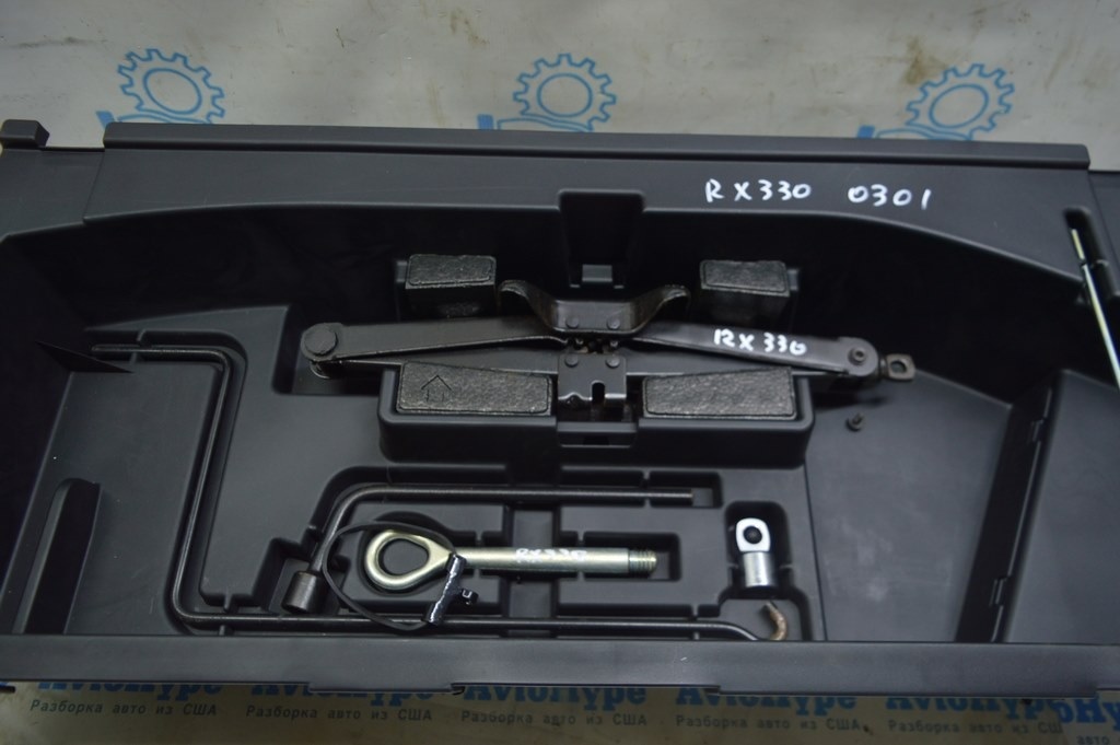 Поддон багажника под инструмент с инструментом Lexus RX300 RX330 RX350 RX400h 04-09 — фото 2
