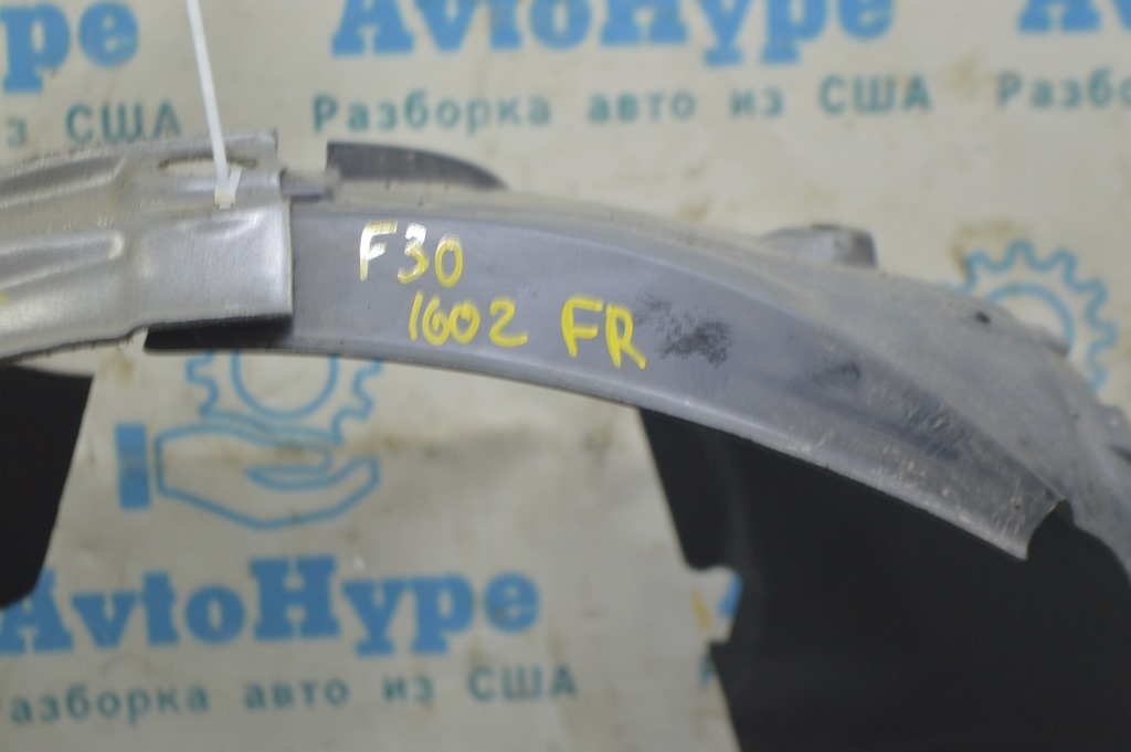 Подкрылок передний правый в сборе с лючком 3 части BMW 3 F30 12-19 без лючка (02) — фото 2