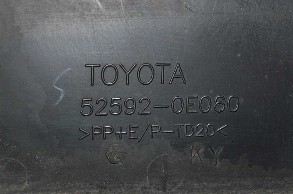 Подкрылок заднего бампера левый Toyota Highlander 14-19 — фото 3