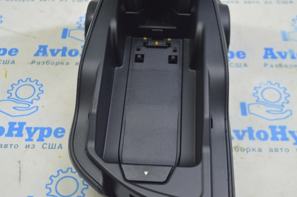 Подлокотник в сборе BMW X1 F48 16-19 кожа беж Oyster под телефон, без беспроводной зарядки — фото 4