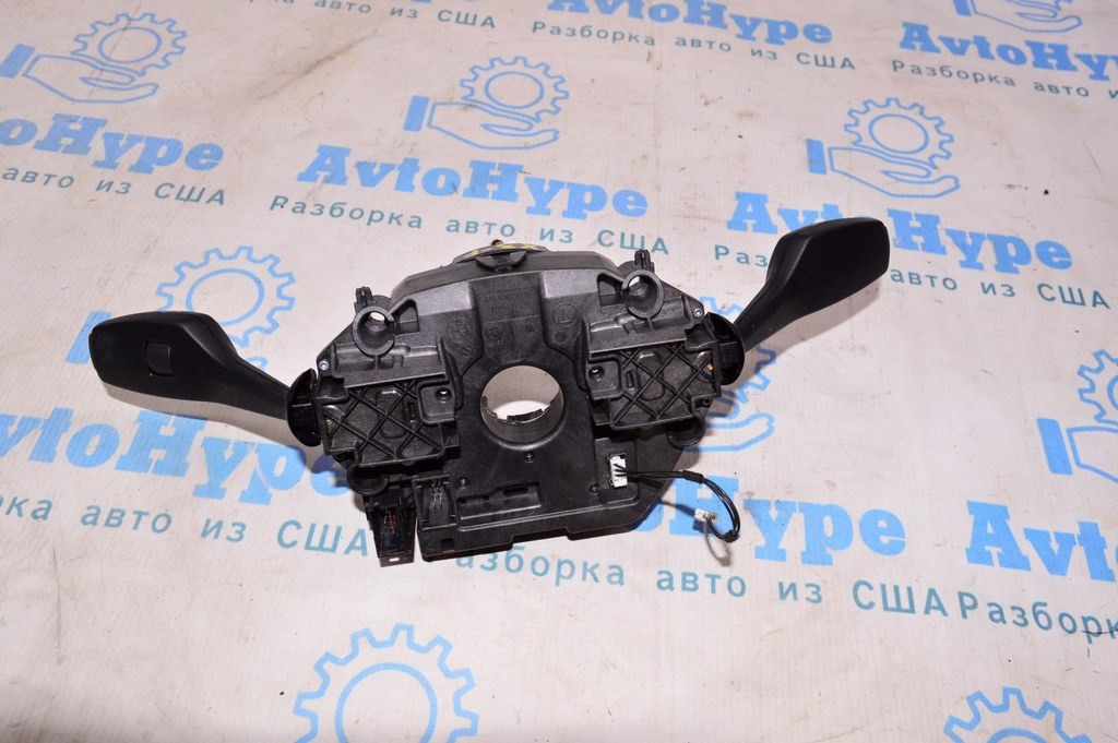 Подрулевой переключатель гитара в сборе BMW X3 F25 11-17 с шлейфом (01) — фото 3