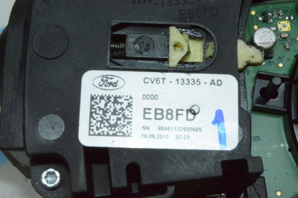 Подрулевой переключатель лев Ford Focus mk3 11-18 тип 2 (08) — фото 2