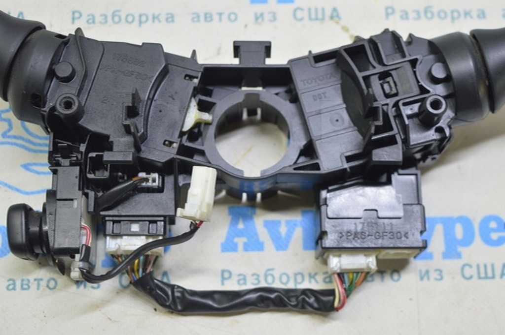 Подрулевой переключатель правый Lexus GS300 GS350 GS430 GS450h 06-11 под датчик дождя — фото 3