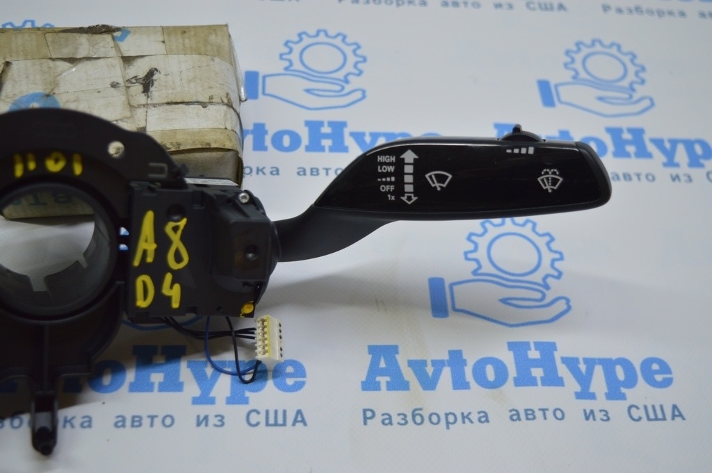 Подрулевые переключатели в сборе Audi A8 D4 10-17 (01) 4H0907129A — фото 3