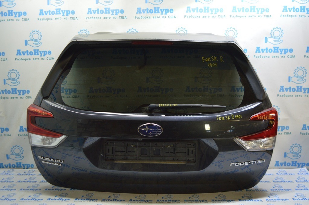 Подсветка номера двери багажника левая Subaru Forester 19- SK