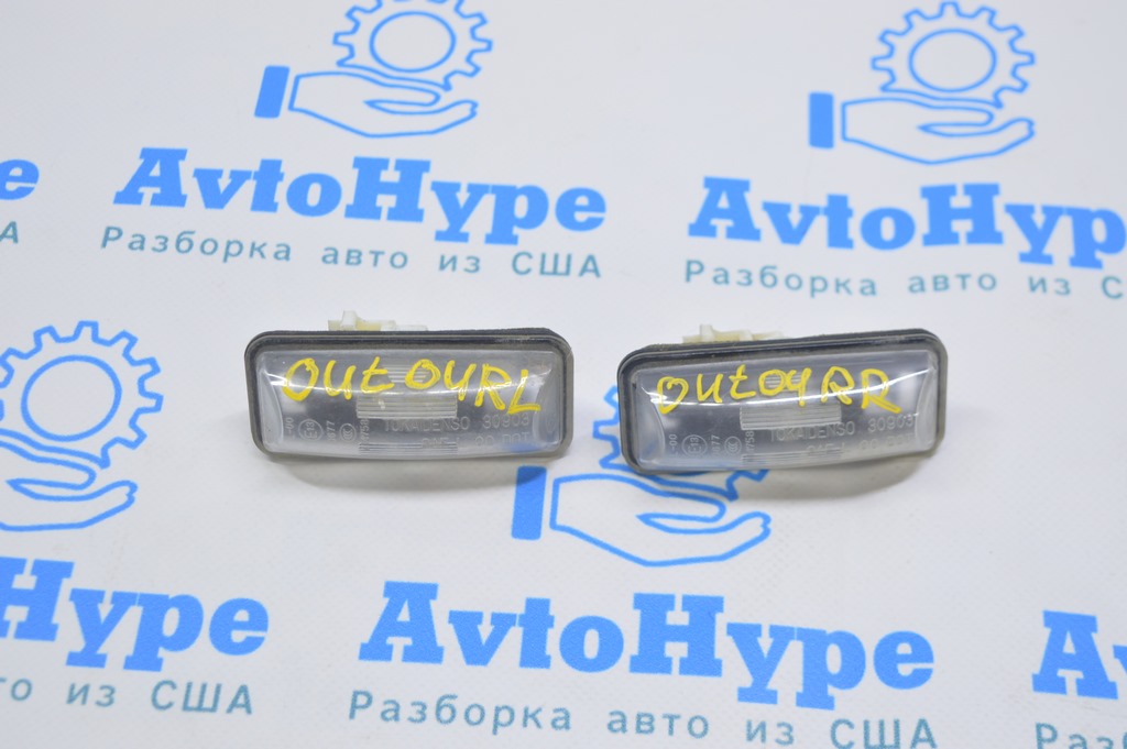 Подсветка номера прав Subaru Outback 15-19