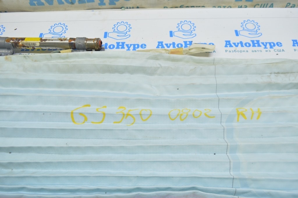 Подушка безопасности airbag боков шторка прав Lexus GS300 GS350 GS430 GS450h 06-11 (02) стрель — фото 2