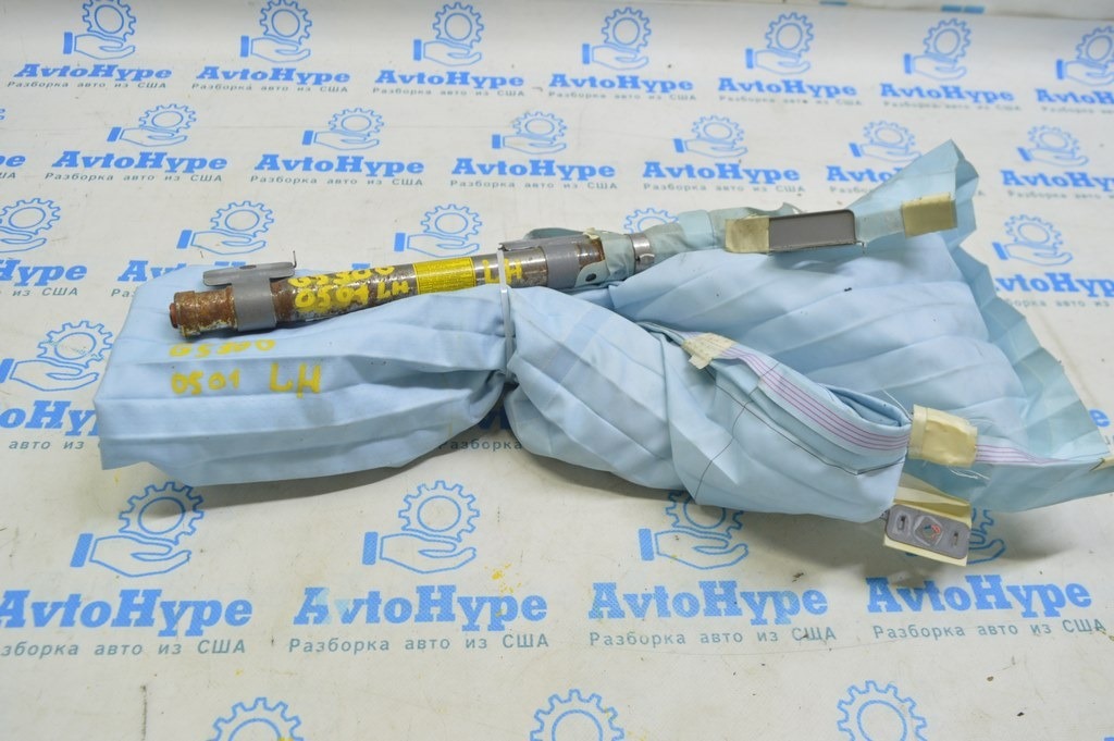 Подушка безопасности airbag боковая шторка лев Lexus GS300 GS350 GS430 GS450h 06-11 (01)стрель