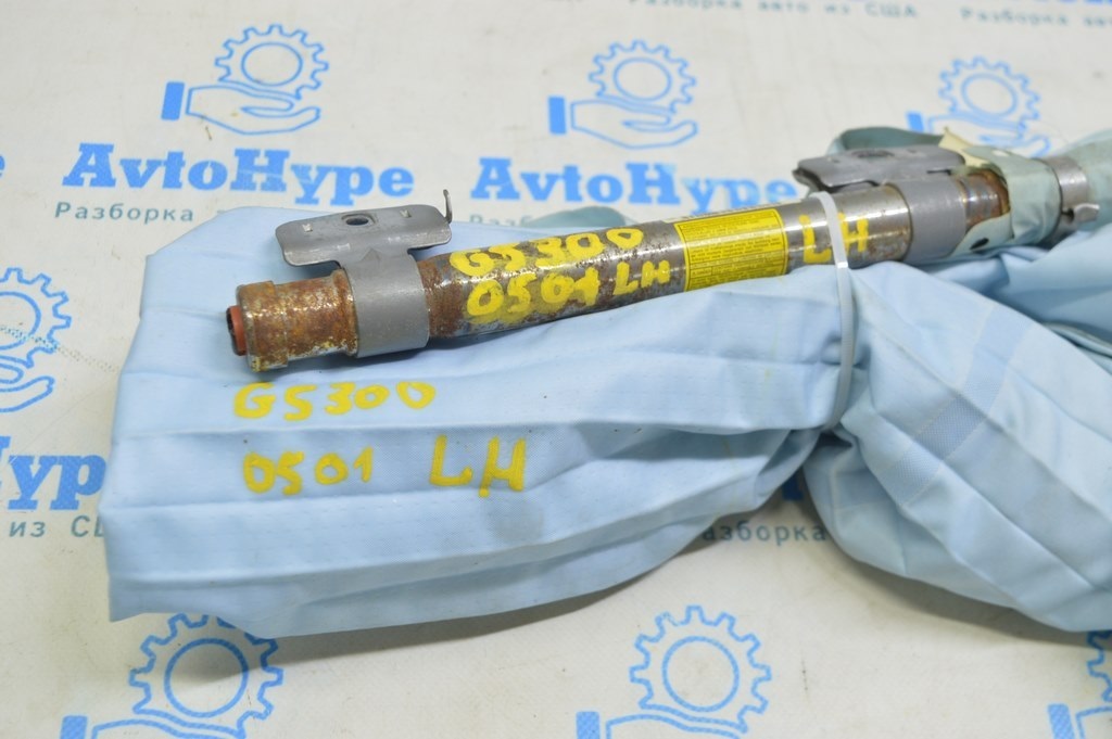 Подушка безопасности airbag боковая шторка лев Lexus GS300 GS350 GS430 GS450h 06-11 (01)стрель — фото 2