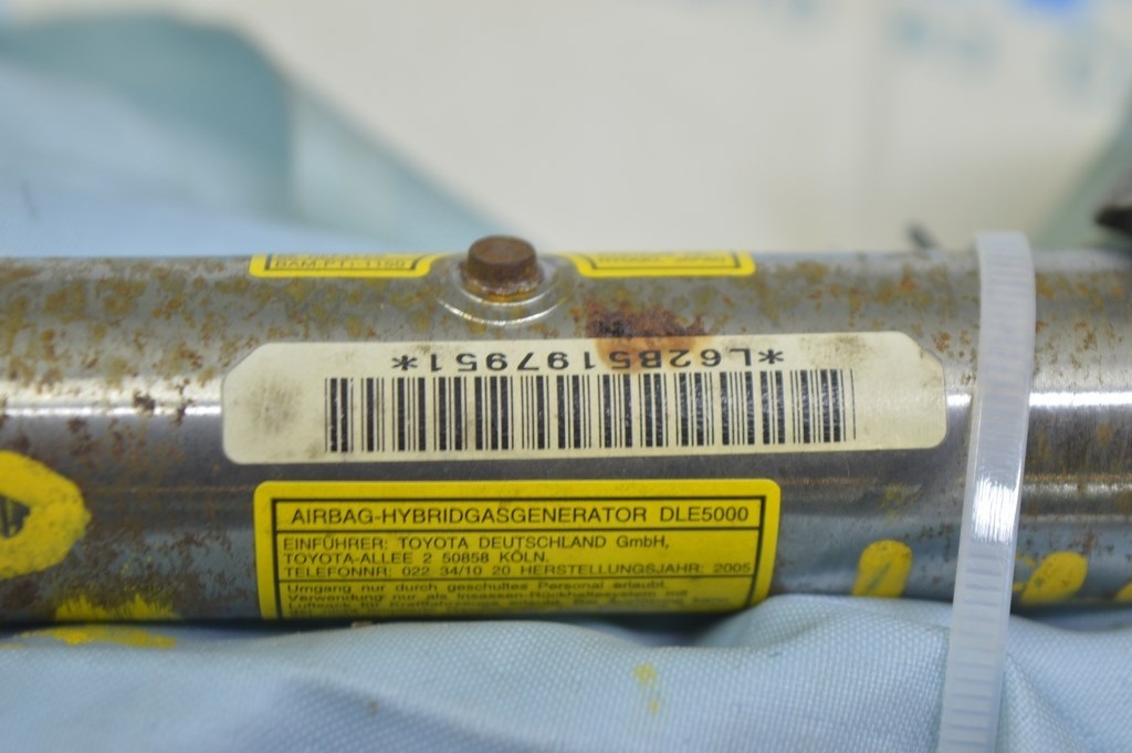 Подушка безопасности airbag боковая шторка лев Lexus GS300 GS350 GS430 GS450h 06-11 (01)стрель — фото 3