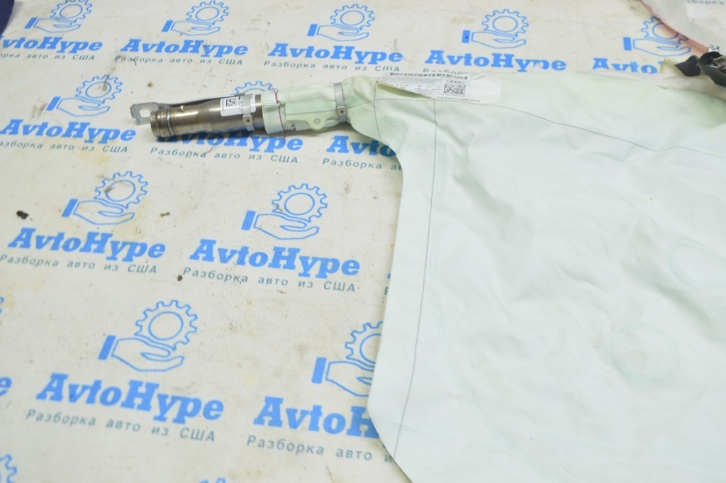 Подушка безопасности airbag боковая шторка левая Audi A4 B9 17- (02) стрельнувшая, порезана — фото 3
