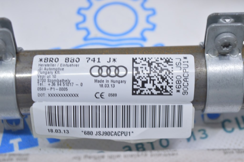 Подушка безопасности airbag боковая шторка левая Audi Q5 8R 09-17 — фото 2