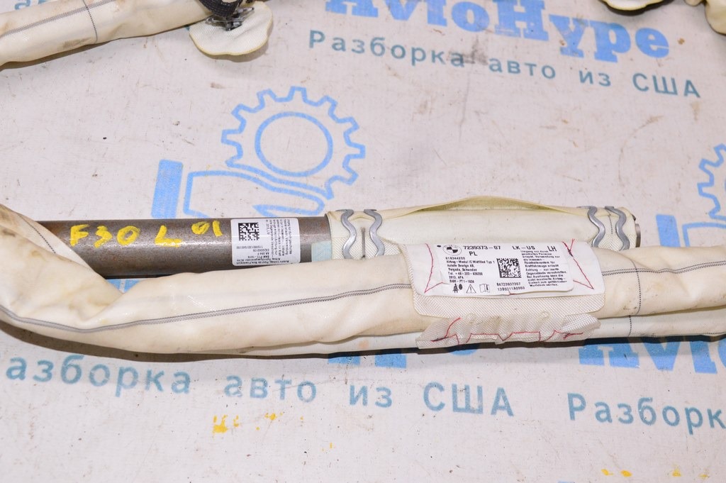 Подушка безопасности airbag боковая шторка левая BMW 3 F30 12-19 — фото 2