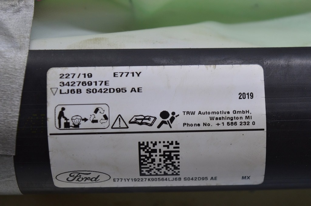 Подушка безопасности airbag боковая шторка левая Ford Escape MK4 20- (01) — фото 2
