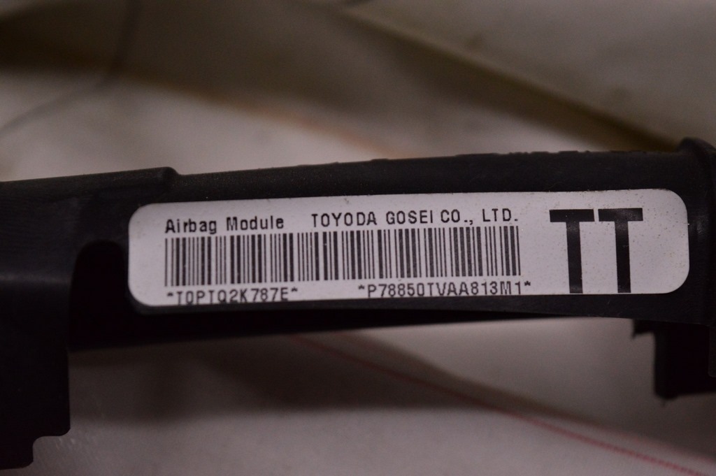 Подушка безопасности airbag боковая шторка левая Honda Accord 18- стрельнувшая (02) — фото 2