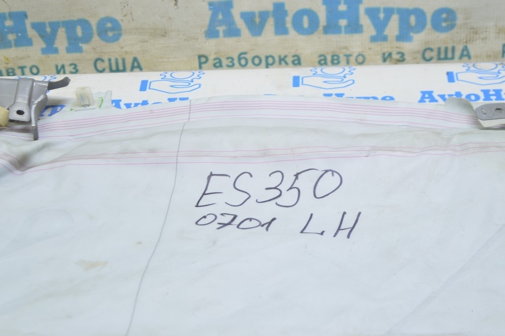 Подушка безопасности airbag боковая шторка левая Lexus ES350 07-12 стрельнувшая (01) — фото 2