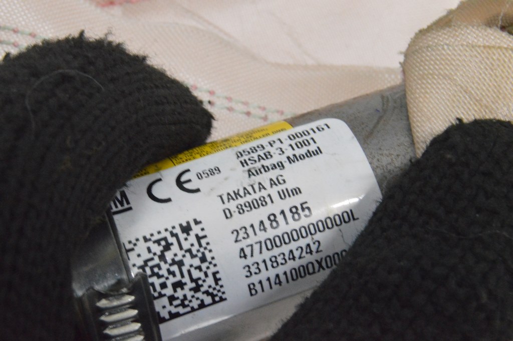 Подушка безопасности airbag боковая шторка левая VW Jetta 19- стрельнувшая,порезана — фото 4