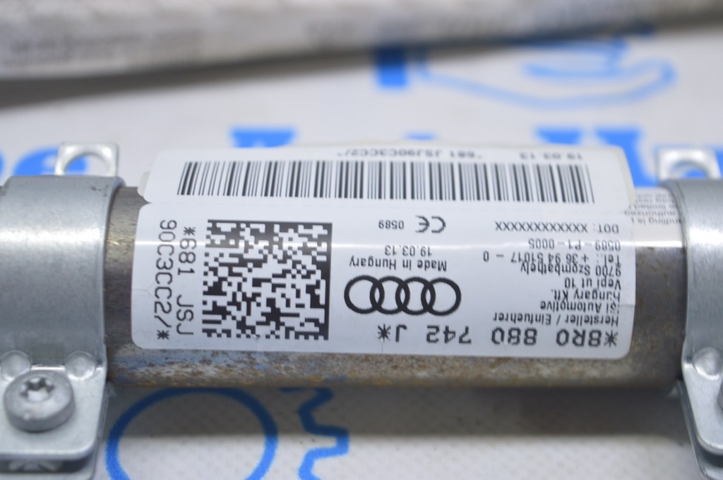 Подушка безопасности airbag боковая шторка правая Audi Q5 8R 09-17 — фото 2