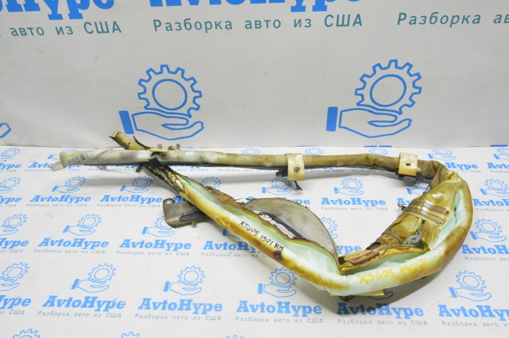 Подушка безопасности airbag боковая шторка правая BMW X5 G05 19-24 (01) обгоревшая