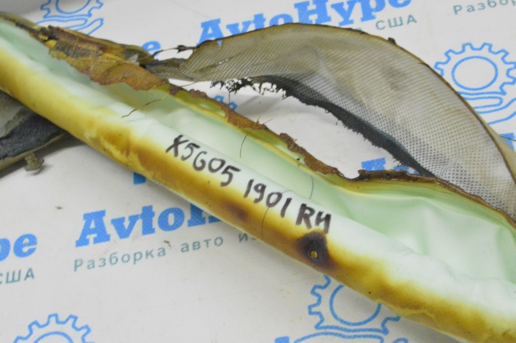 Подушка безопасности airbag боковая шторка правая BMW X5 G05 19-24 (01) обгоревшая — фото 2