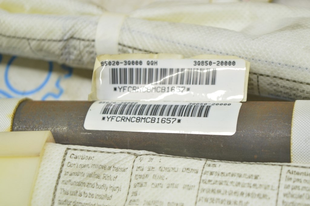 Подушка безопасности airbag боковая шторка правая Hyundai Sonata 11-15 — фото 3