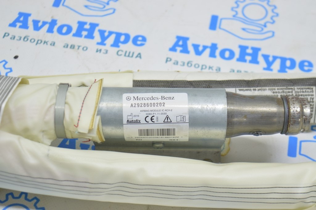 Подушка безопасности airbag боковая шторка правая Mercedes GLE-class C292 16-19 купе — фото 4