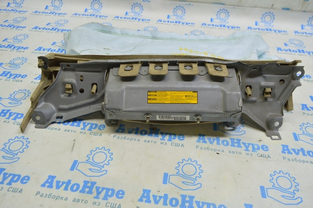 Подушка безопасности airbag колен пассаж Lexus GS300 GS350 GS430 GS450h 06-11 беж (01) стрельн — фото 3