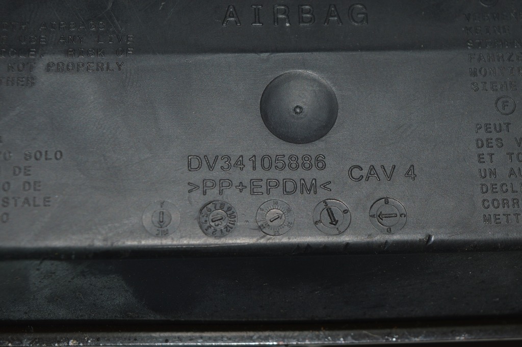 Подушка безопасности airbag коленная пассажирская прав Ford Fusion mk5 13- — фото 2