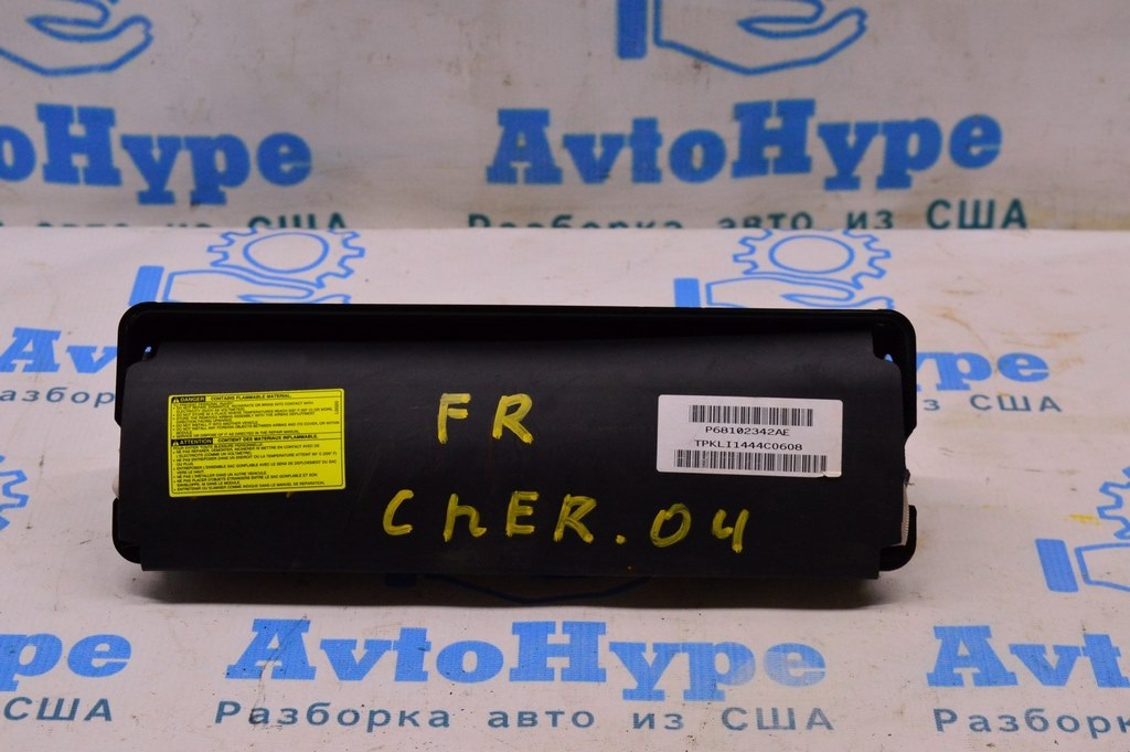 Подушка безопасности airbag коленная пассажирская прав Jeep Cherokee KL 14-