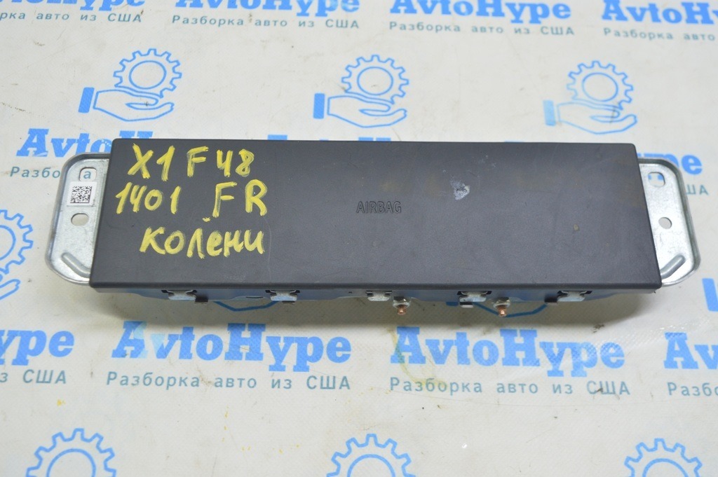 Подушка безопасности airbag коленная пассажирская правая BMW X1 F48 16-22 черн