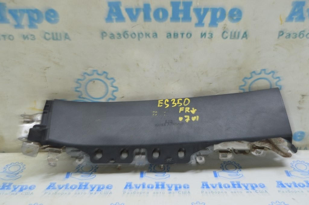 Подушка безопасности airbag коленная пассажирская правая Lexus ES350 07-12 черная (01) царапин