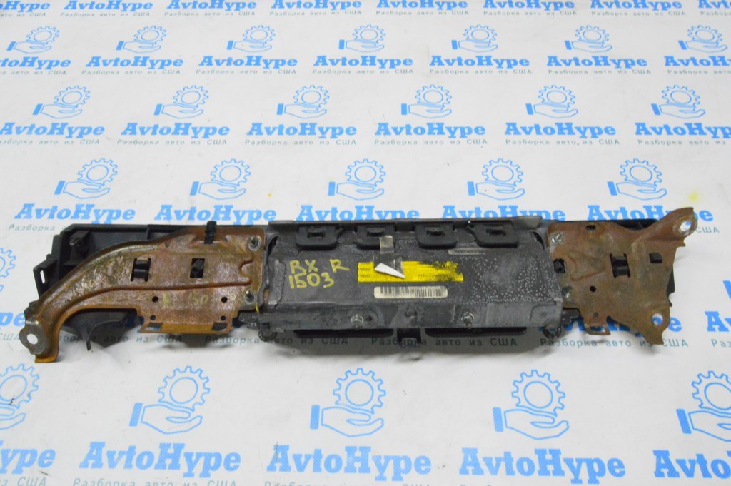 Подушка безопасности airbag коленная пассажирская правая Lexus RX350 RX450h 10-15 черн — фото 2