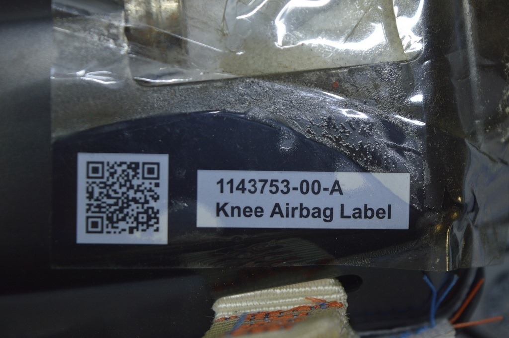 Подушка безопасности airbag коленная пассажирская правая Tesla Model 3 18- черн — фото 4
