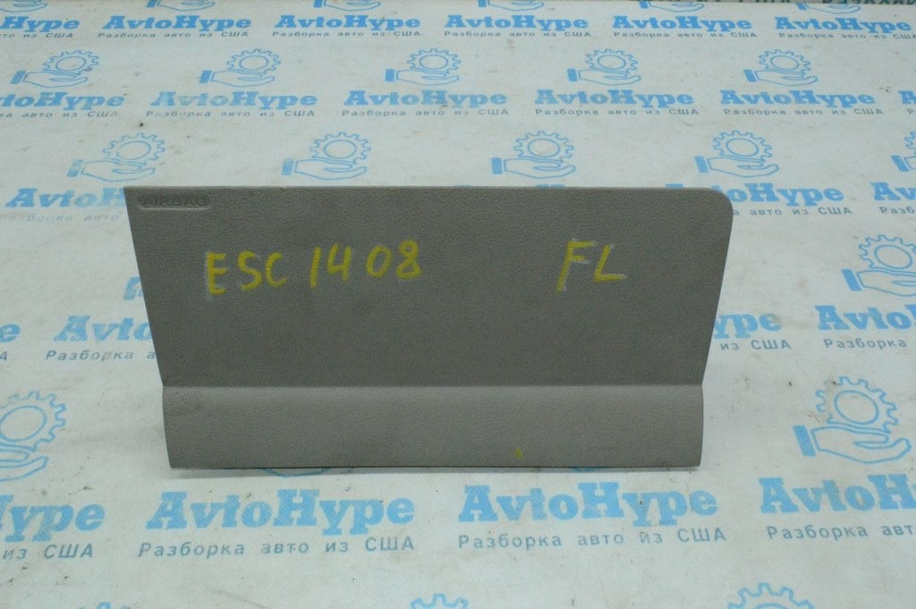 Подушка безопасности airbag коленная водительская лев Ford Escape MK3 13- серая (08) GJ5Z-7804
