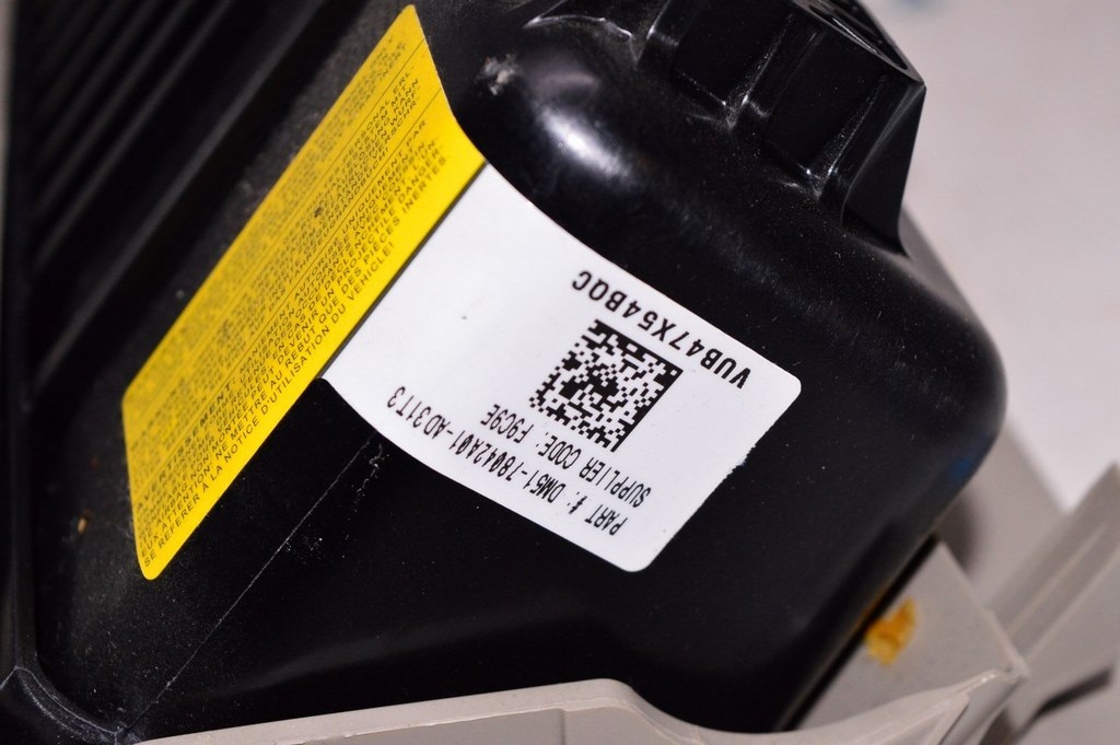 Подушка безопасности airbag коленная водительская лев Ford Focus mk3 11-18 беж — фото 3