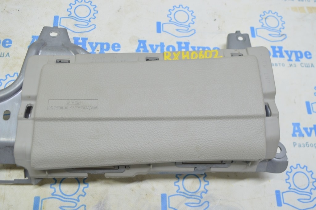 Подушка безопасности airbag коленная водительская лев Lexus RX300 RX330 RX350 RX400h 04-09 сер — фото 2