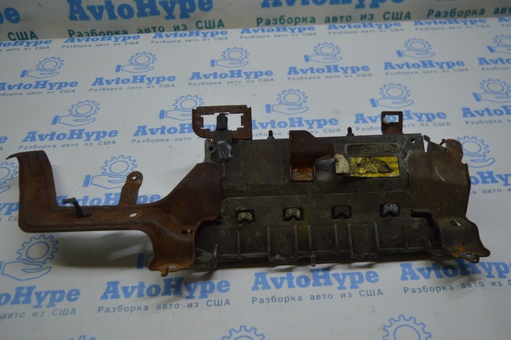 Подушка безопасности airbag коленная водительская лев Toyota Highlander 14- серая (03) — фото 2