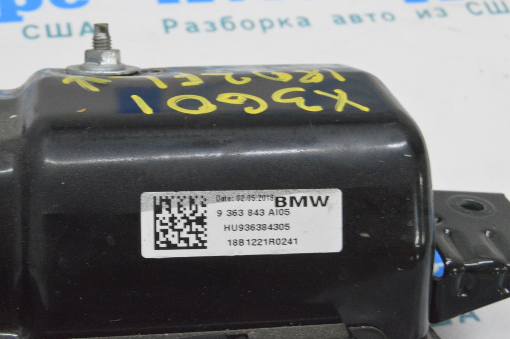 Подушка безопасности airbag коленная водительская левая BMW X3 G01 18-21 (02) стрельнула — фото 3