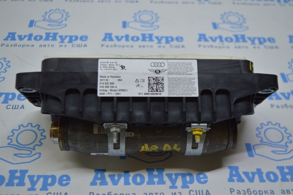 Подушка безопасности airbag пассажирская (в торпеде) Audi A8 D4 10-17 (01) — фото 3