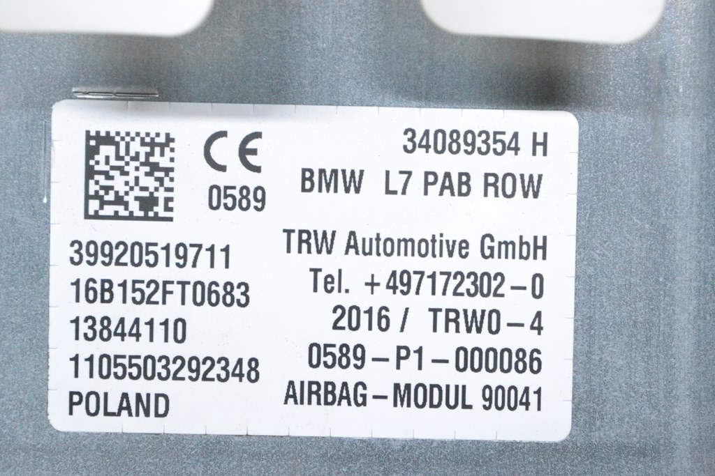 Подушка безопасности airbag пассажирская (в торпеде) BMW 3 F30 12-19 — фото 3