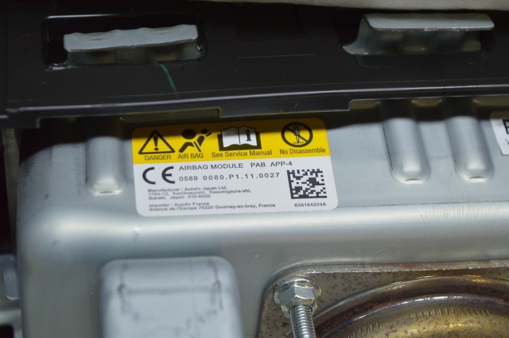 Подушка безопасности airbag пассажирская (в торпеде) Subaru Forester 19- SK (01) стрельнула — фото 3