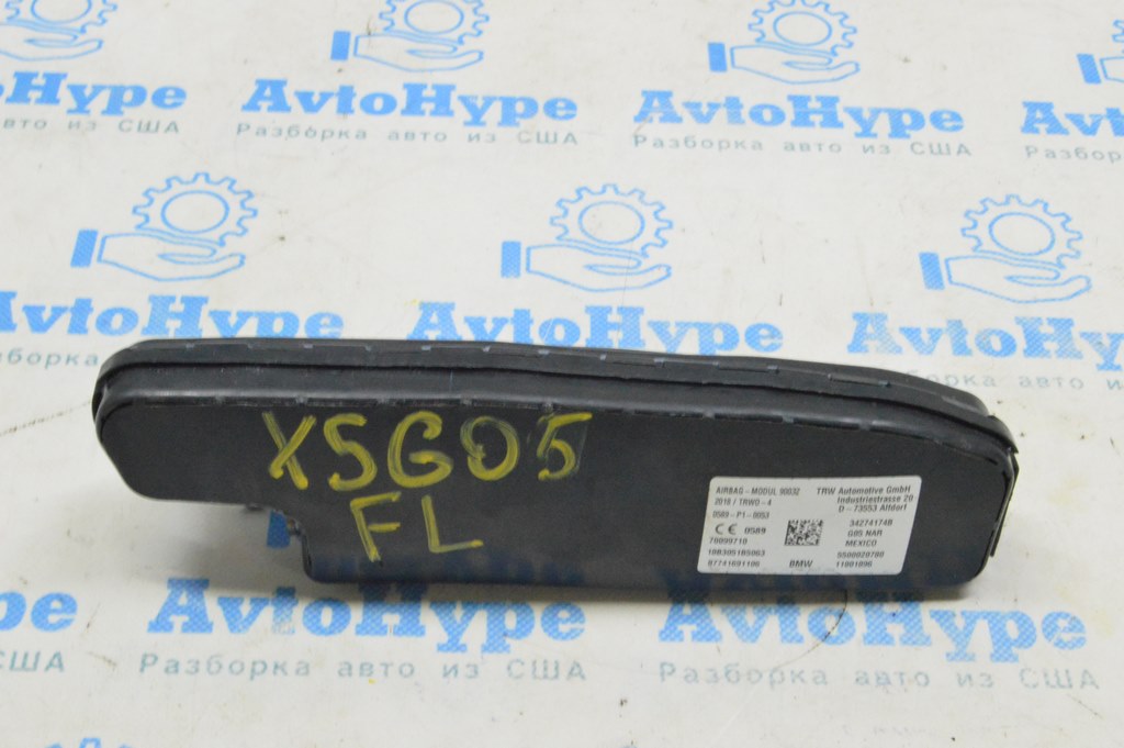 Подушка безопасности airbag переднего левого сиденья BMW X5 G05 19-24