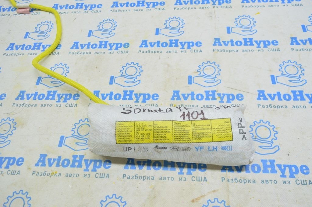 Подушка безопасности airbag сидение левая Hyundai Sonata 11-15